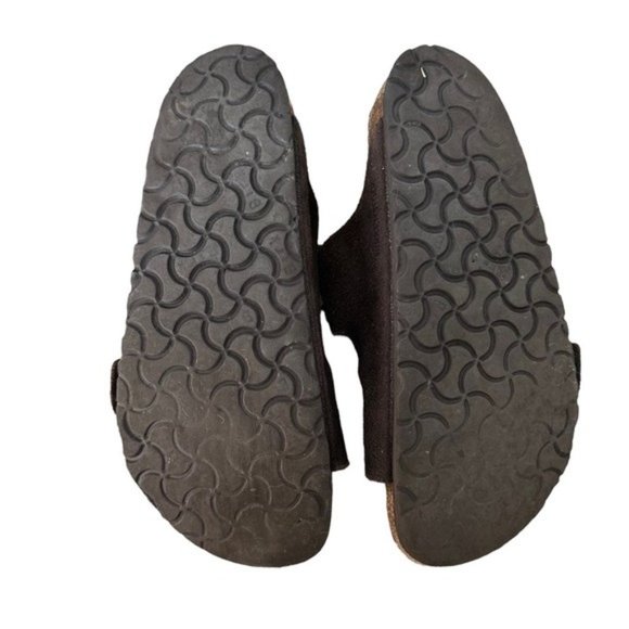 Birkenstock Brown Arizona Leather Sandal Flip Flop size 40 9/ 9.5 - Picture 9 of 13